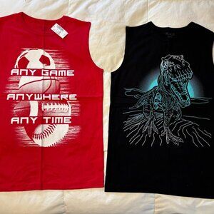 The Children's Place Boys Tank Top - 2 Pack (Size XL 14)